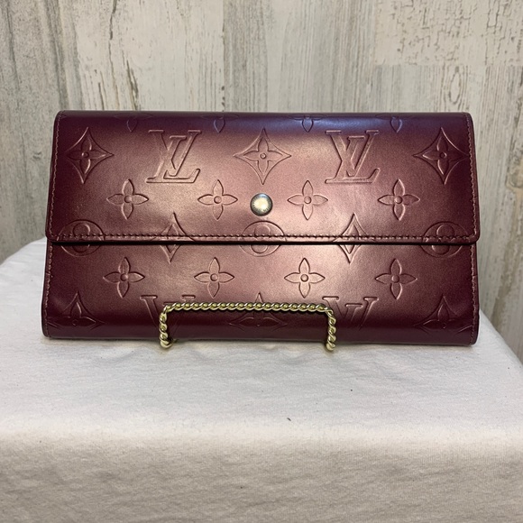 Louis Vuitton Handbags - Louis Vuitton Monogram Mat Porte Tresor International Long Wallet / k0358